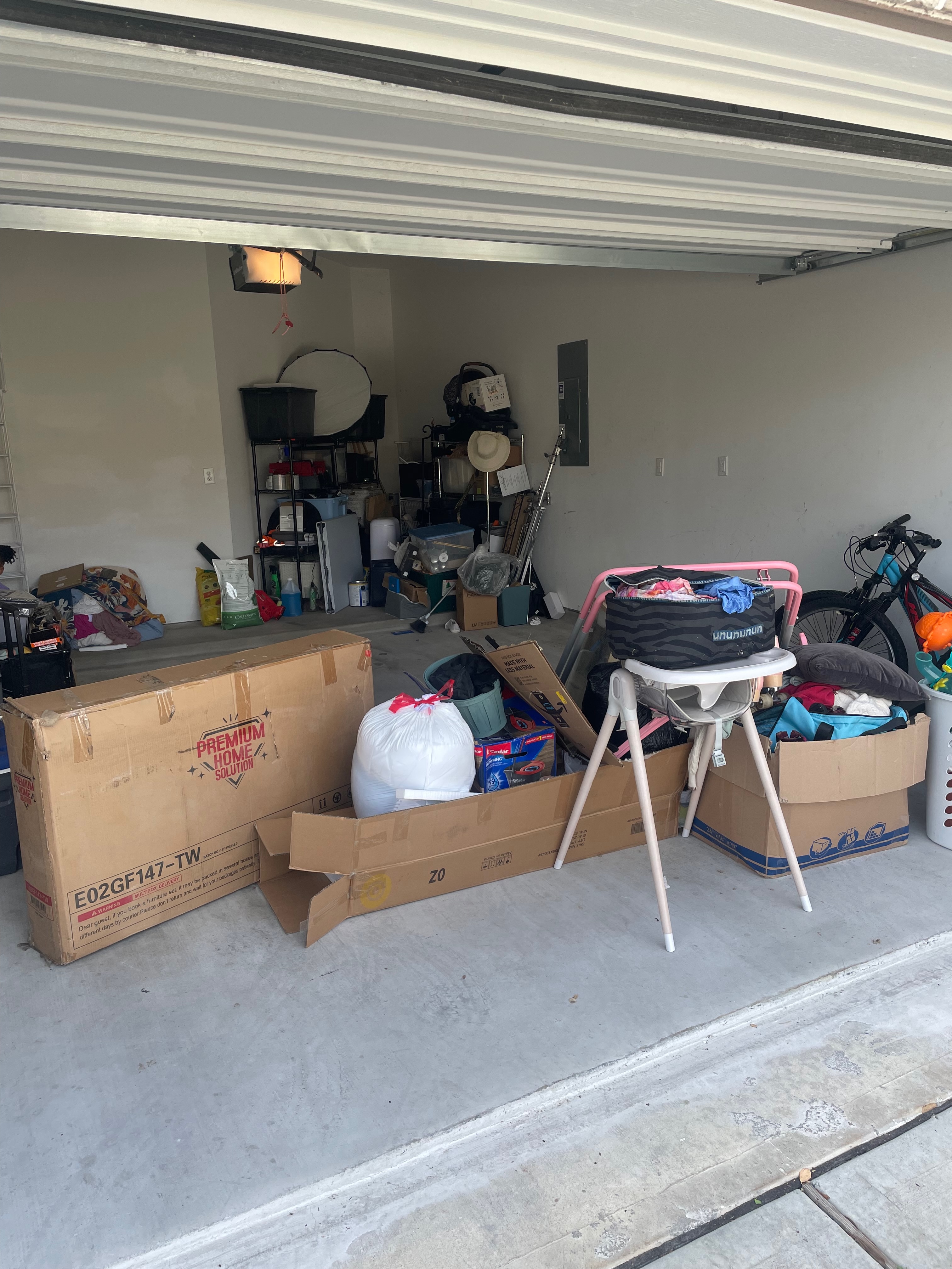Before — Garage Cleanout in Cypress, TX