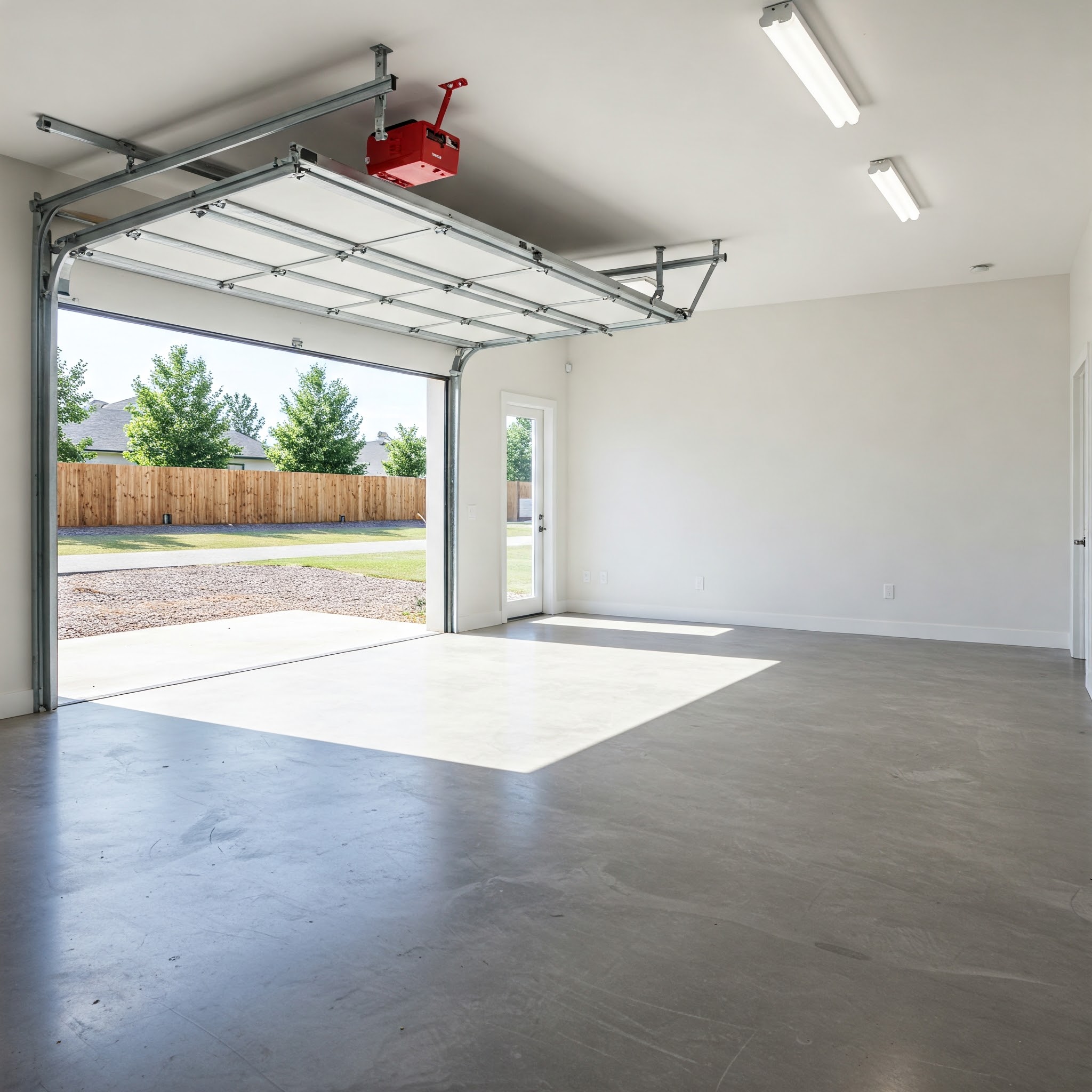 clean garage