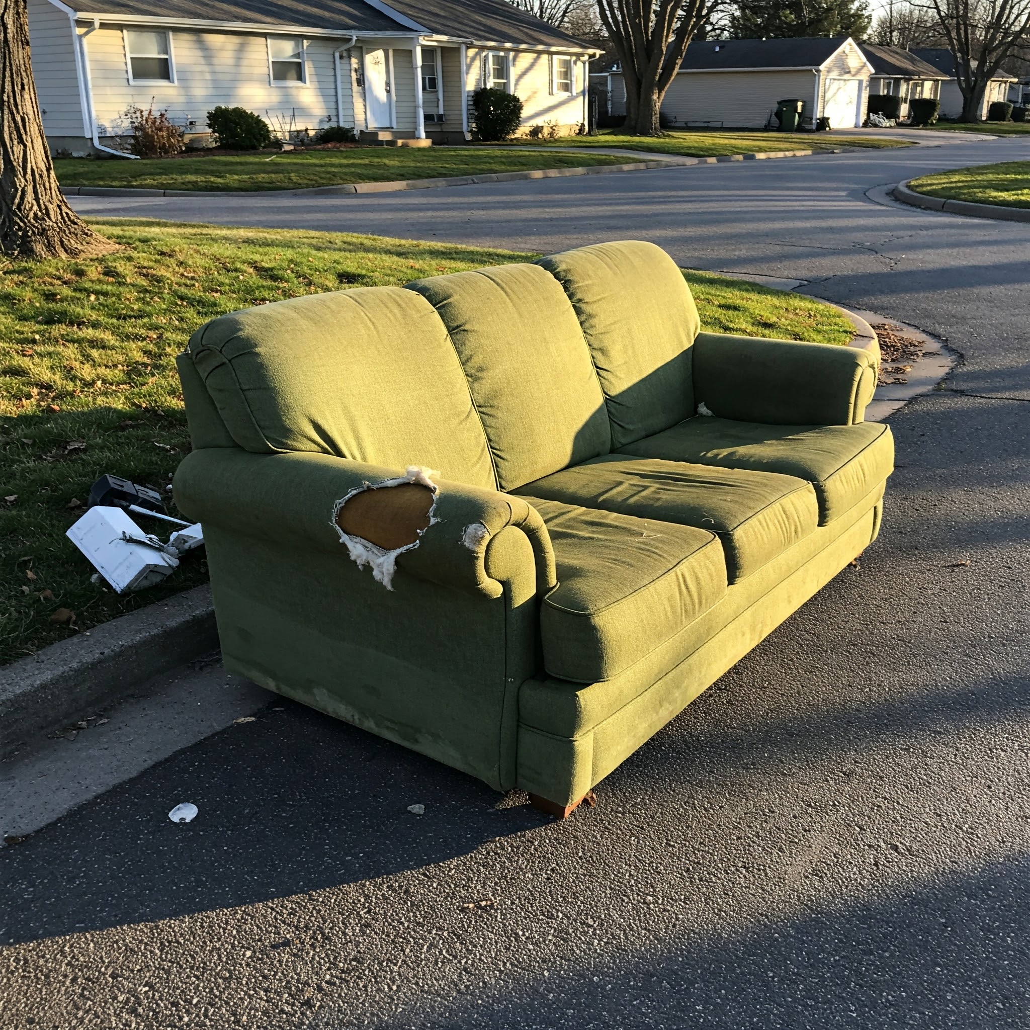 Services - Furniture Removal old couch